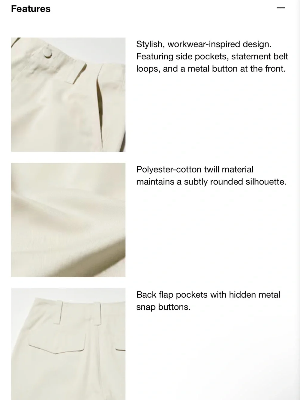 Chino Wide Pants